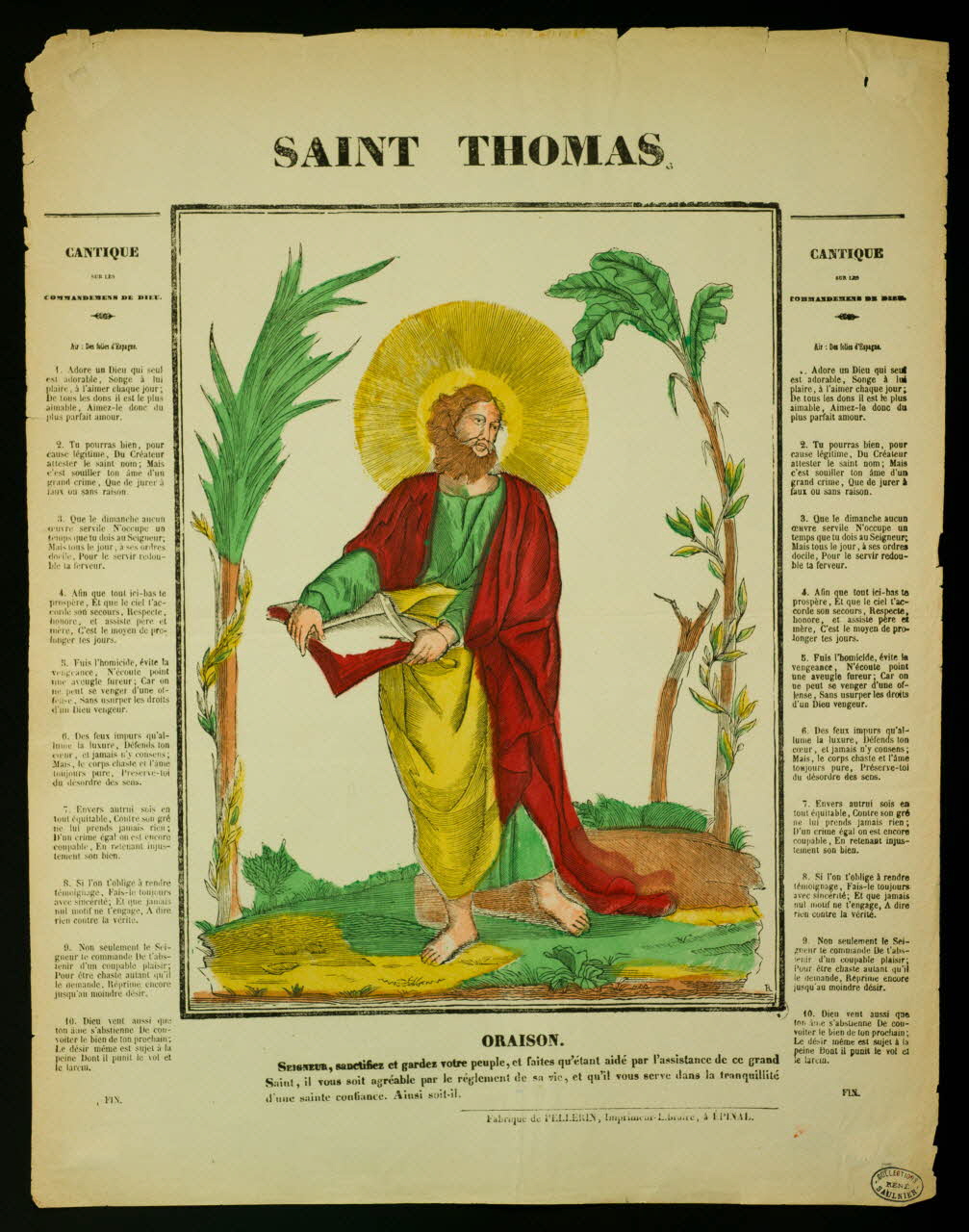 estampe SAINT THOMAS. 1950.39.307 Photo