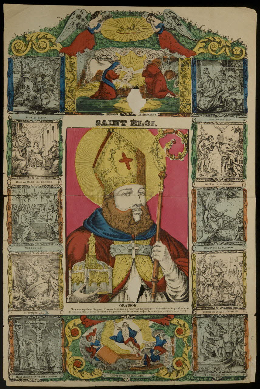 estampe SAINT ELOI. 1950.39.346 Photo