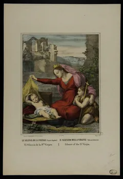 estampe LE SILENCE DE LA VIERGE 1950.39.392 Photo