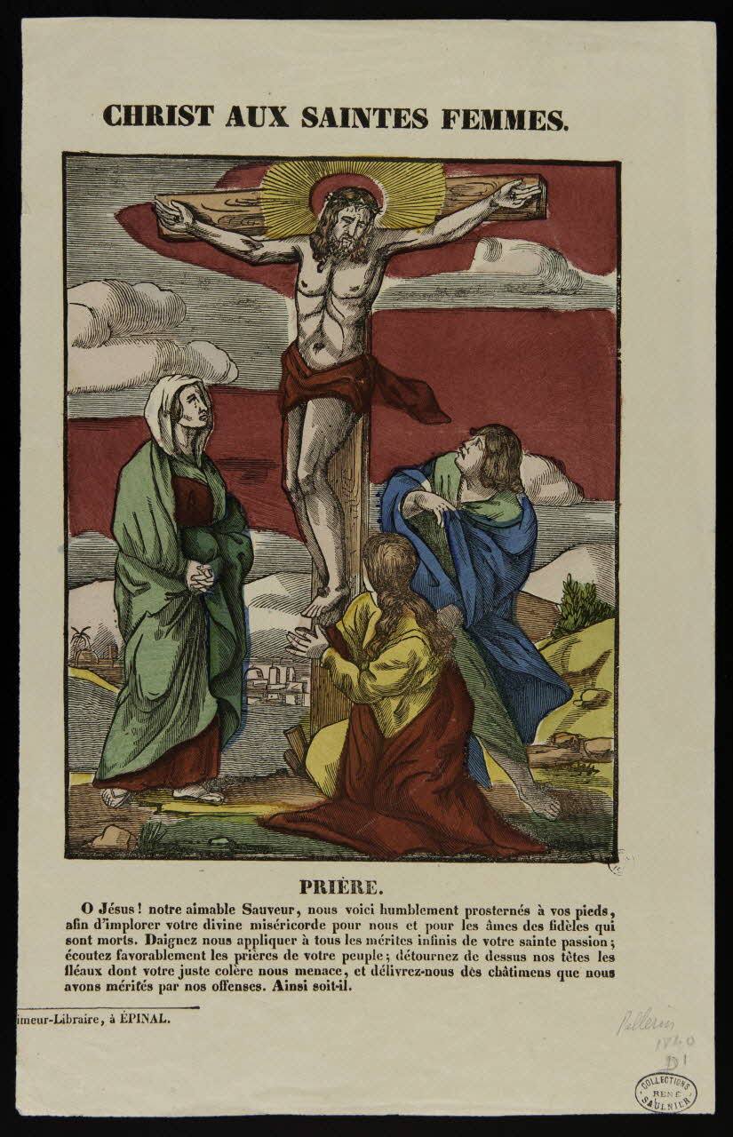 estampe CHRIST AUX SAINTES FEMMES. 1950.39.413 Photo