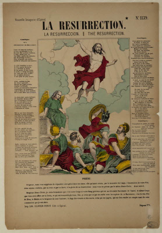 estampe LA RESURRECTION. 1950.39.420 Photo