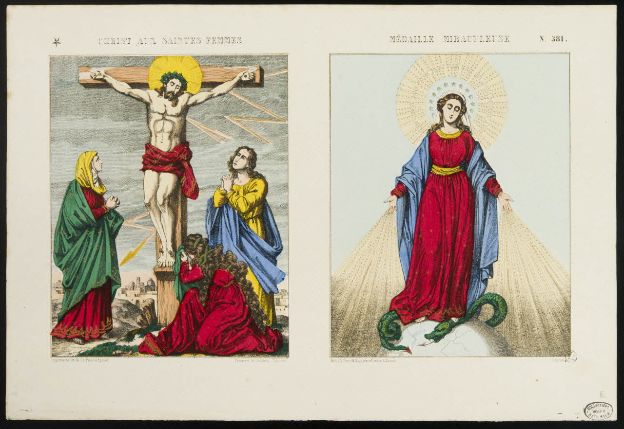 estampe CHRIST AUX SAINTES FEMMES. 1950.39.603 Photo