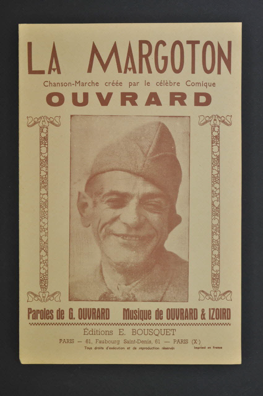 chanson petit format 1968.111.11 Photo Mucem