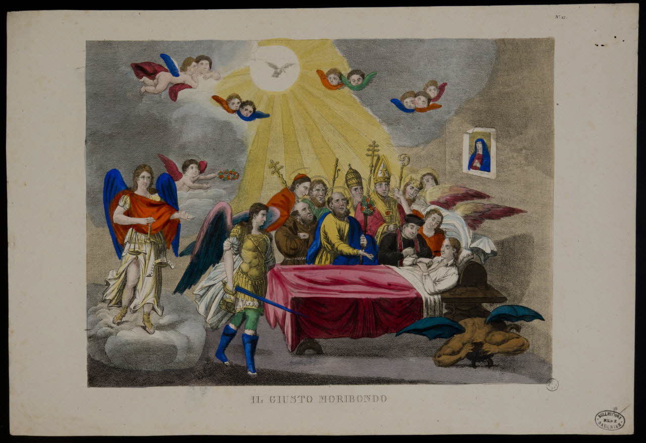 estampe IL GIUSTO MORIBONDO 1950.39.661 Photo