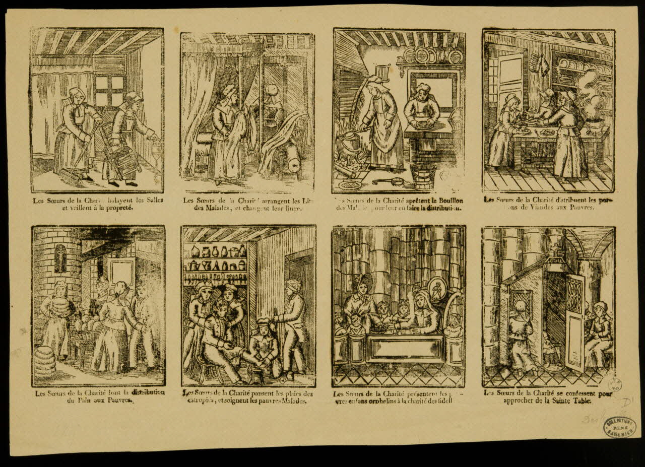 estampe Les Soeurs de la Charité 1950.39.662 Photo