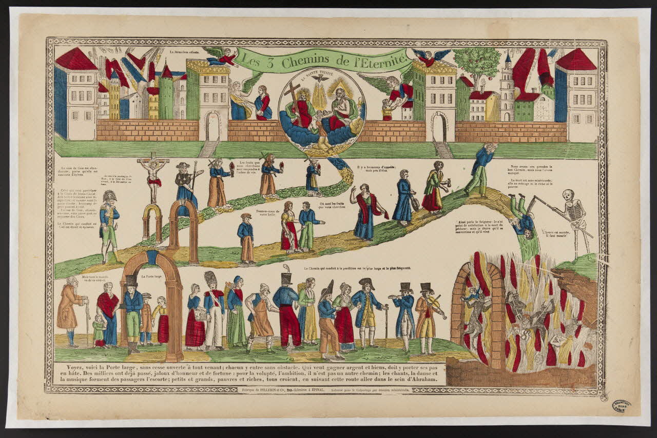 estampe Les 3 Chemins de l'Eternité. 1950.39.675 Photo