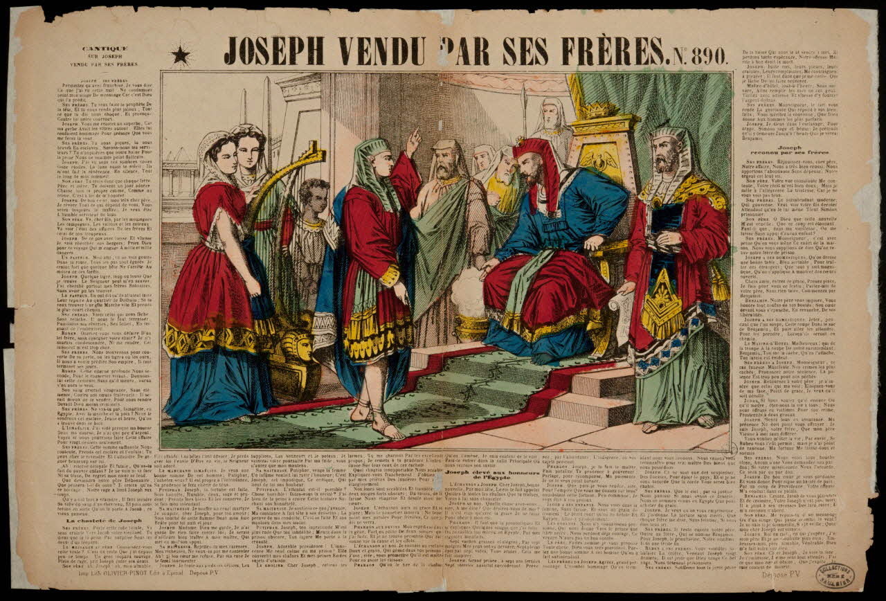 estampe JOSEPH VENDU PAR SES FRERES. 1950.39.692 Photo