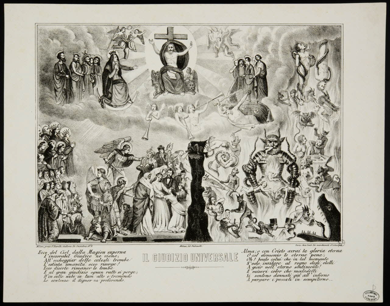 estampe IL GIUDIZIO UNIVERSALE 1950.39.723 Photo