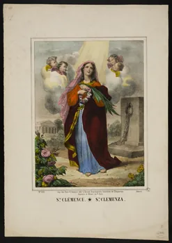 Pinot et Sagaire estampe STE. CLEMENCE. Lorraine, France 1865 1950.39.74 Photo