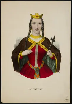 Pinot et Sagaire estampe STE. CLOTILDE. Lorraine, France 1865 1950.39.75 Photo
