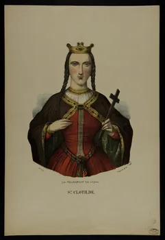 Pellerin estampe STE. CLOTILDE. Lorraine, France 1865 1950.39.76  Photo