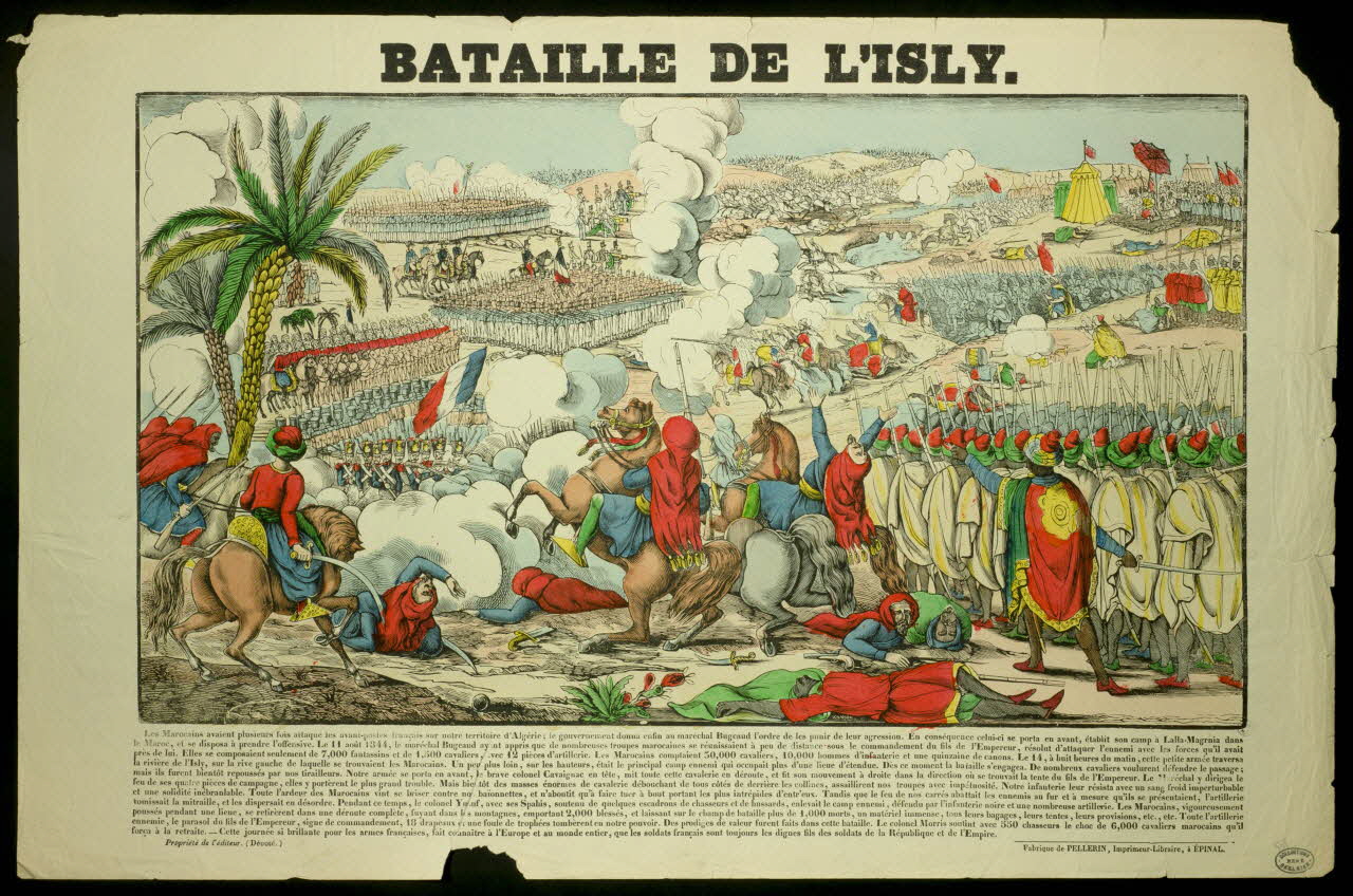 Pellerin estampe BATAILLE DE L'ISLY. Lorraine, France 1914 1950.39.785 Photo