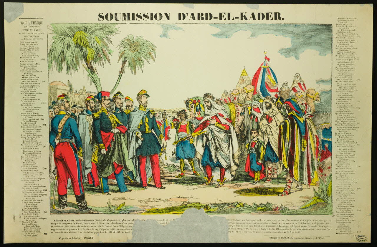 estampe SOUMISSION D'ABD-EL-KADER. 1950.39.790 Photo