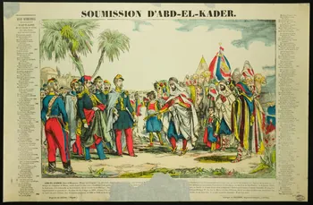 estampe SOUMISSION D'ABD-EL-KADER. 1950.39.790  Photo