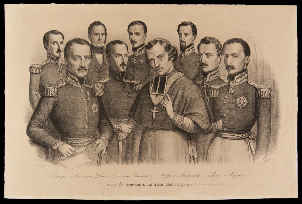 estampe VICTIMES DE JUIN 1848 1950.39.803 Photo