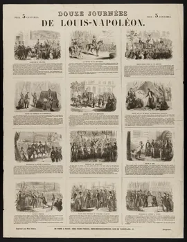 estampe DOUZE JOURNEES  DE LOUIS-NAPOLEON. 1950.39.811 Photo