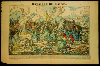estampe BATAILLE DE L'ALMA. 1950.39.850  Photo