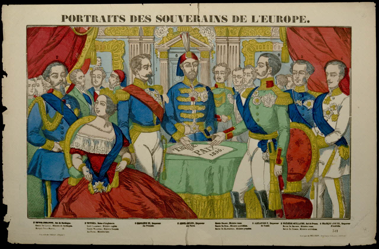 Pellerin estampe PORTRAITS DES SOUVERAINS DE L'EUROPE. Lorraine, France 1860 1950.39.862 Photo