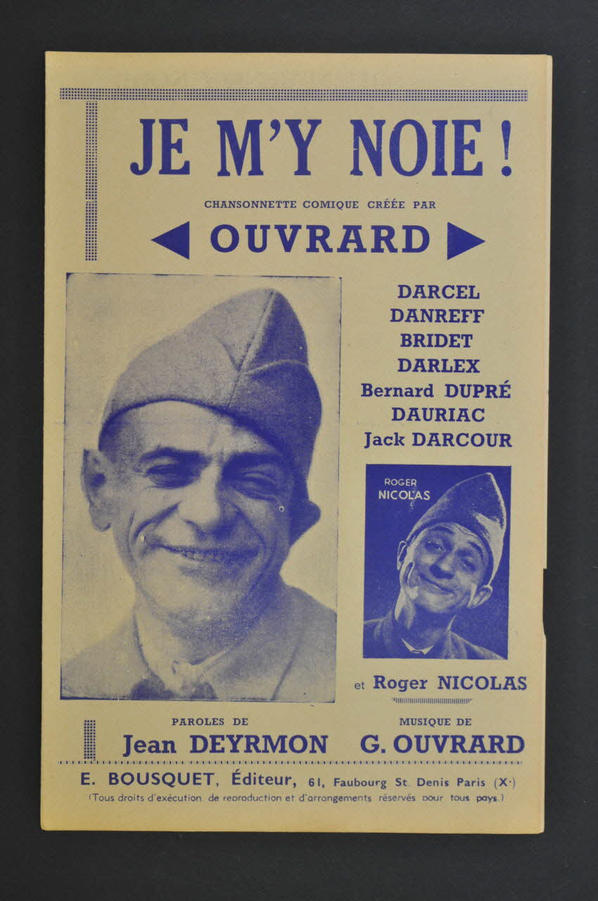 chanson petit format 1968.111.14 Photo Mucem