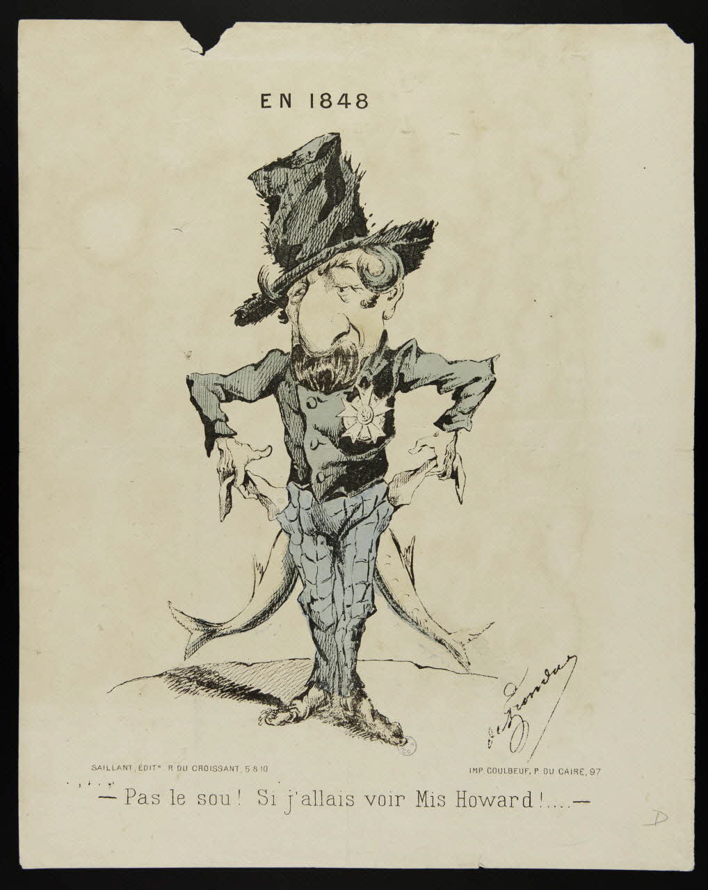 estampe EN 1848 1950.39.886 Photo