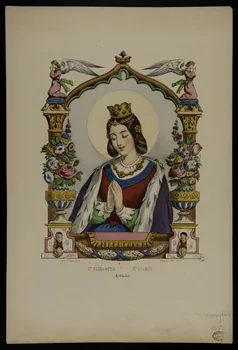 Pellerin estampe STE. ELISABETH Lorraine, France 1875 1950.39.91 Photo