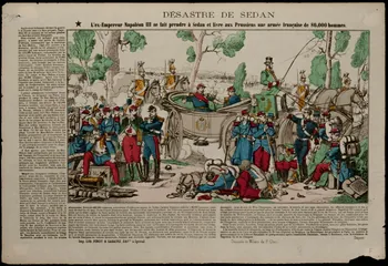 Pinot et Sagaire estampe DESASTRE DE SEDAN Lorraine, France 1870-1872 1950.39.947 Photo