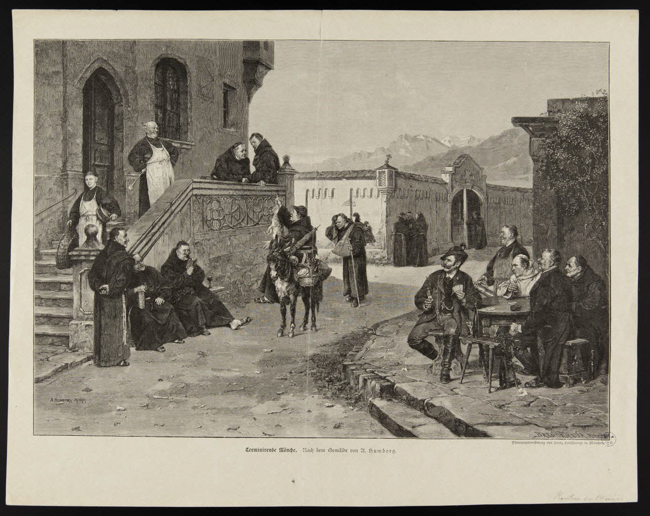 estampe Terminivende Mönche 1950.9.121 Photo