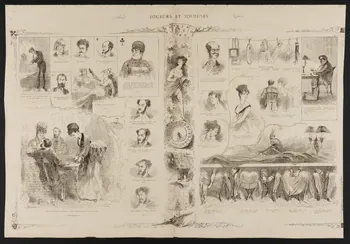 Hiddemann Friedrich ; Peter ; La Vie Parisienne (publicat illustration JOUEURS ET JOUEUSES Allemagne 1869 1950.9.124 Photo