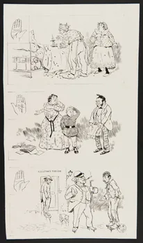 estampe Petites images humoristiques 1950.9.140 Photo