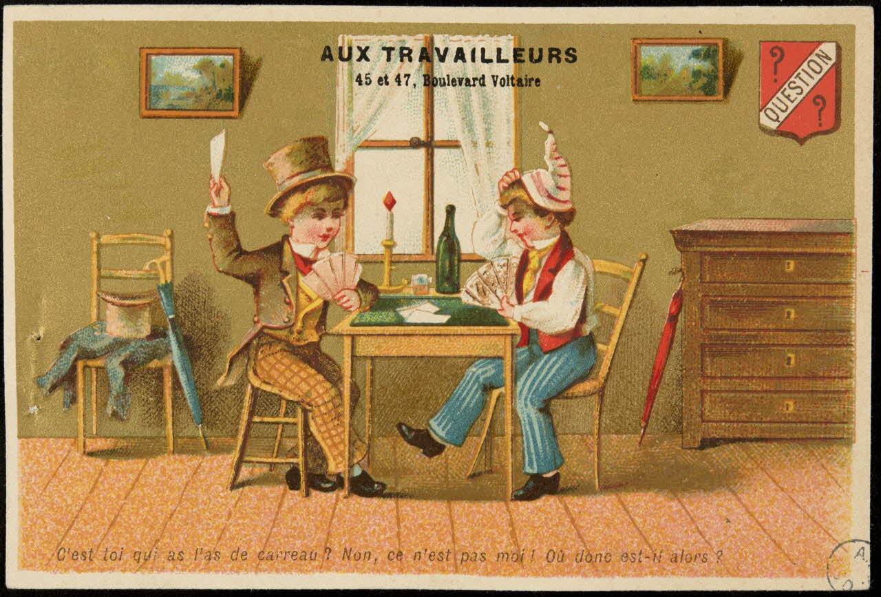 carte réclame chromo 1950.9.166 Photo