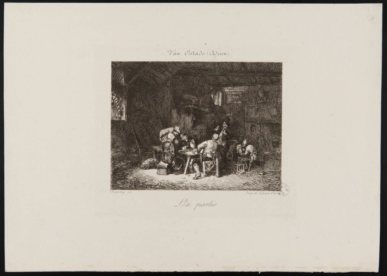 estampe La partie 1950.9.19 Photo