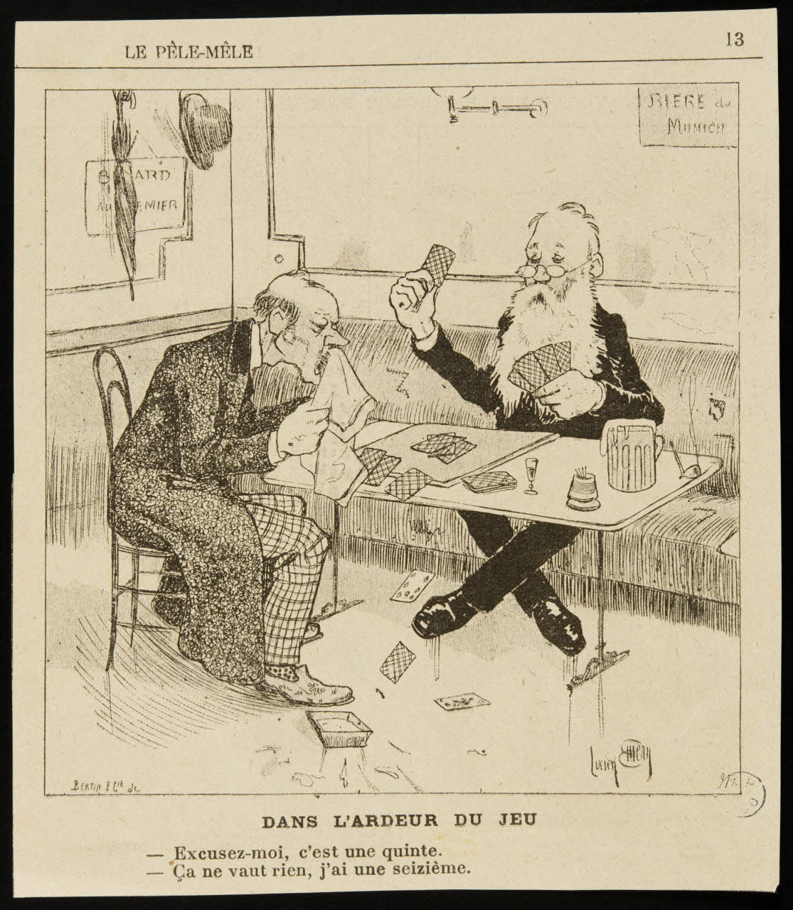 illustration DANS L'ARDEUR DU JEU 1950.9.230 Photo