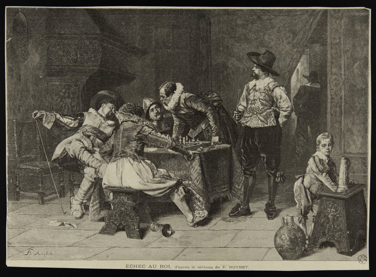 illustration ECHEC AU ROI 1950.9.315 Photo