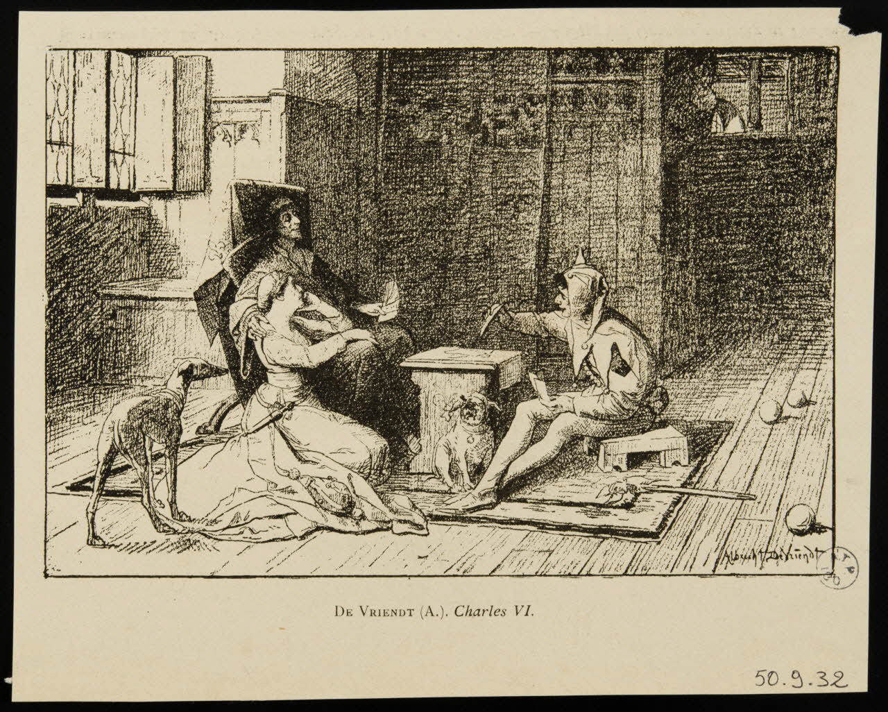 illustration Charles VI. 1950.9.32 Photo