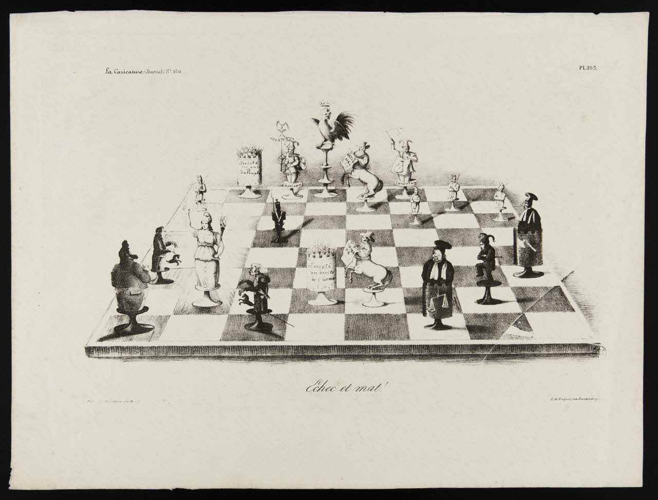 estampe Echec et mat! 1950.9.321 Photo