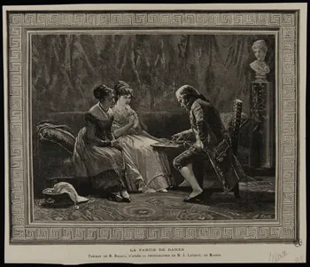 Balaca Ricardo ; Baude Charles ; L'Illustration (publication illustration LA PARTIE DE DAMES France 1879 1950.9.329 Photo