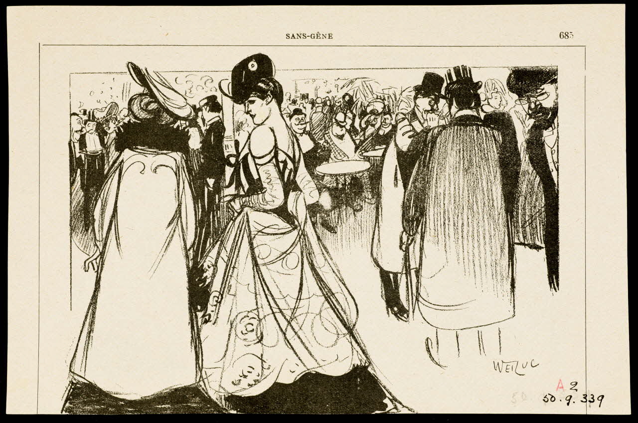 estampe SANS-GÊNE 1950.9.339 Photo