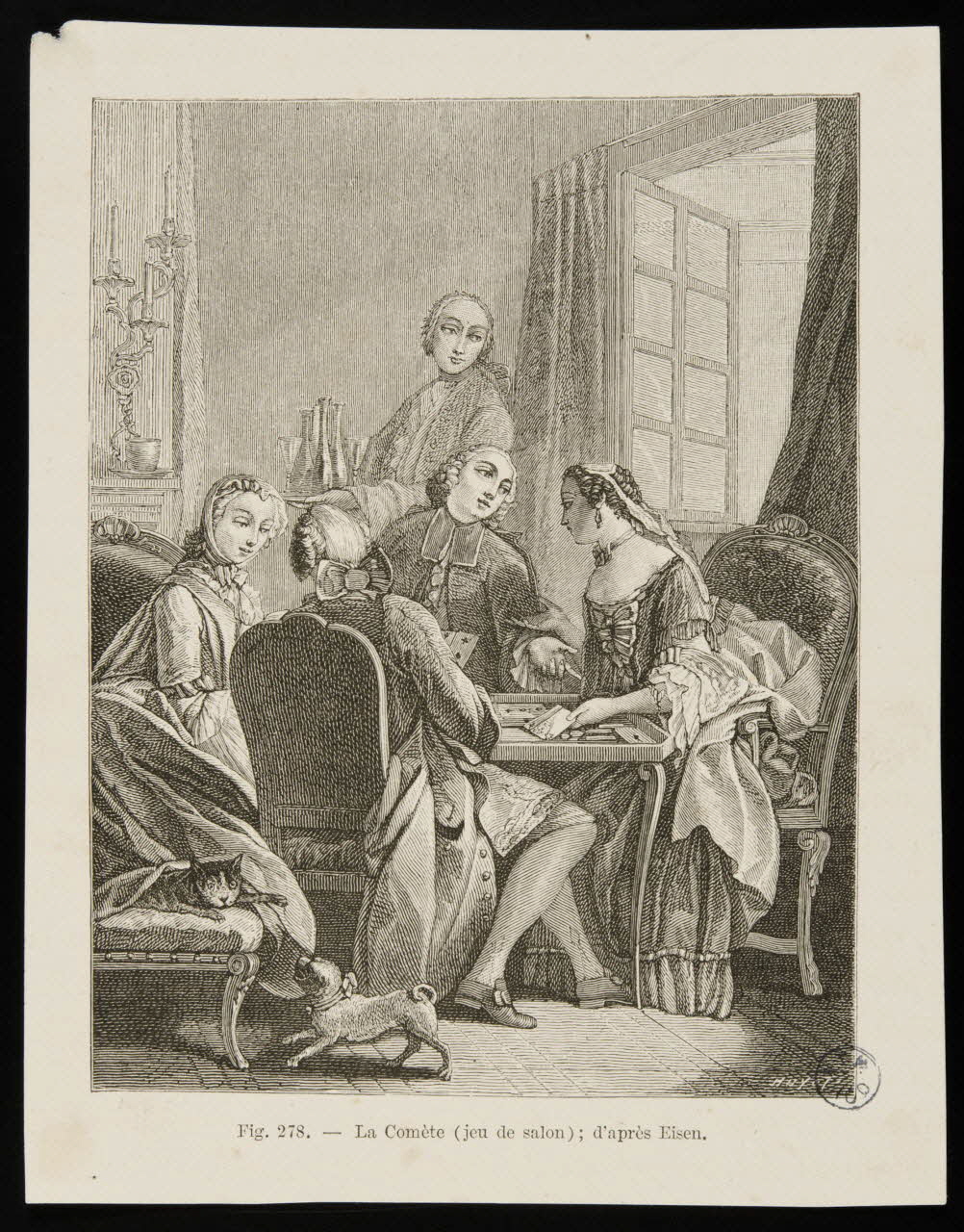 illustration La Comète (jeu de salon) 1950.9.37 Photo