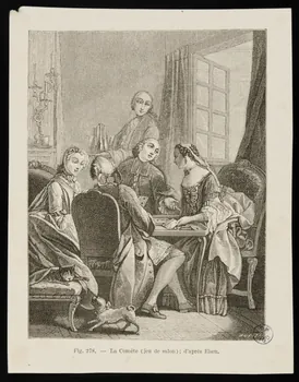 illustration La Comète (jeu de salon) 1950.9.37 Photo