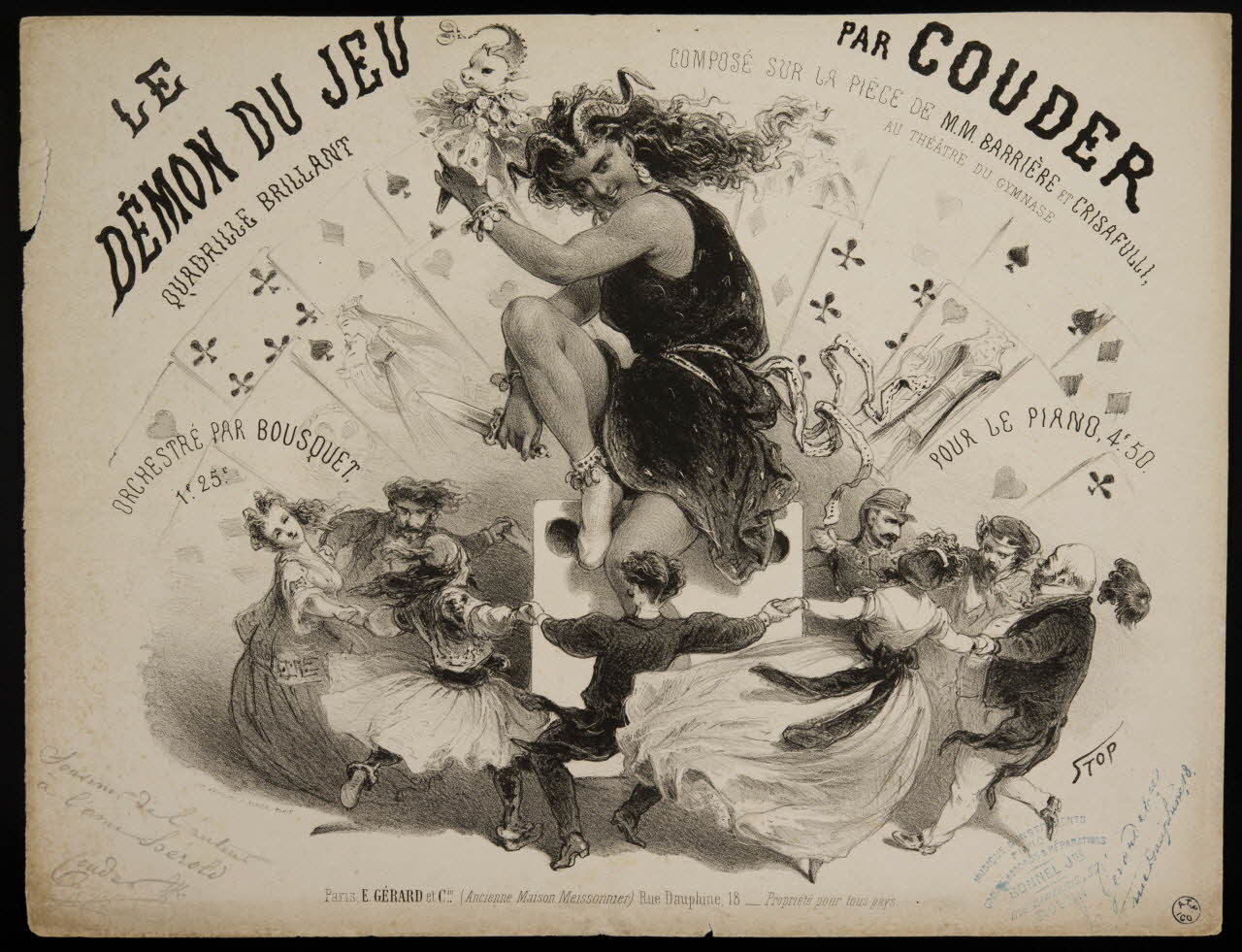 estampe LE  DEMON DU JEU 1950.9.414 Photo