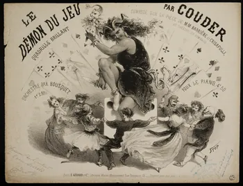 estampe LE  DEMON DU JEU 1950.9.414 Photo