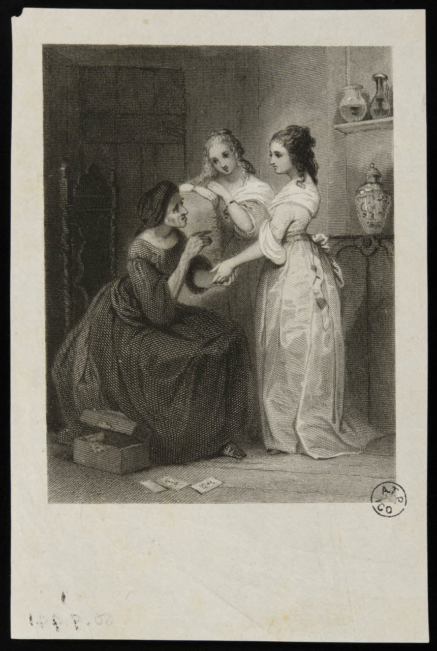 estampe La chiromancie 1950.9.441 Photo