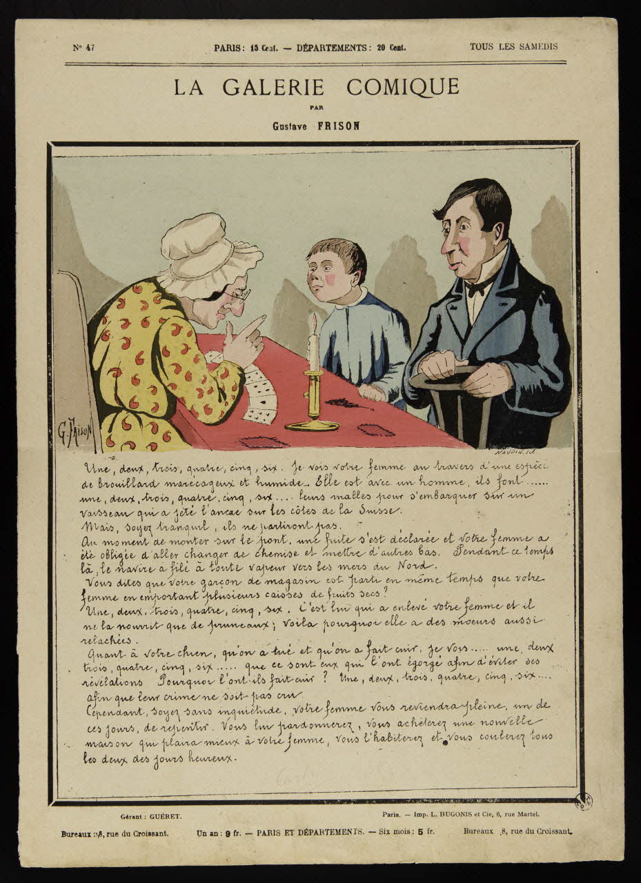 illustration LA GALERIE COMIQUE 1950.9.463 Photo