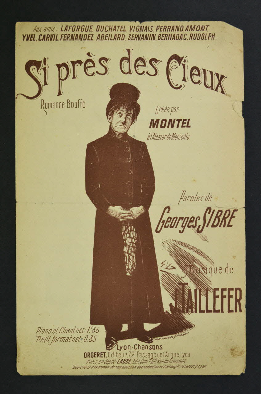 chanson petit format 1970.139.10 Photo Mucem