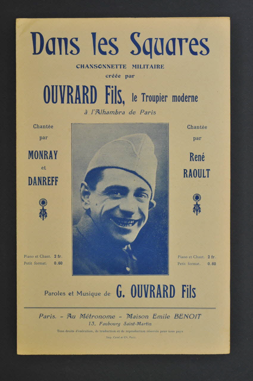 chanson petit format 1968.111.22 Photo Mucem