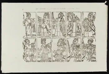estampe CARTES FRANCAISES XVIme Siècle 1950.9.517 Photo