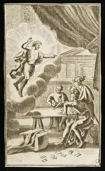estampe Dieu interrompt une partie de cartes 1950.9.53 Photo
