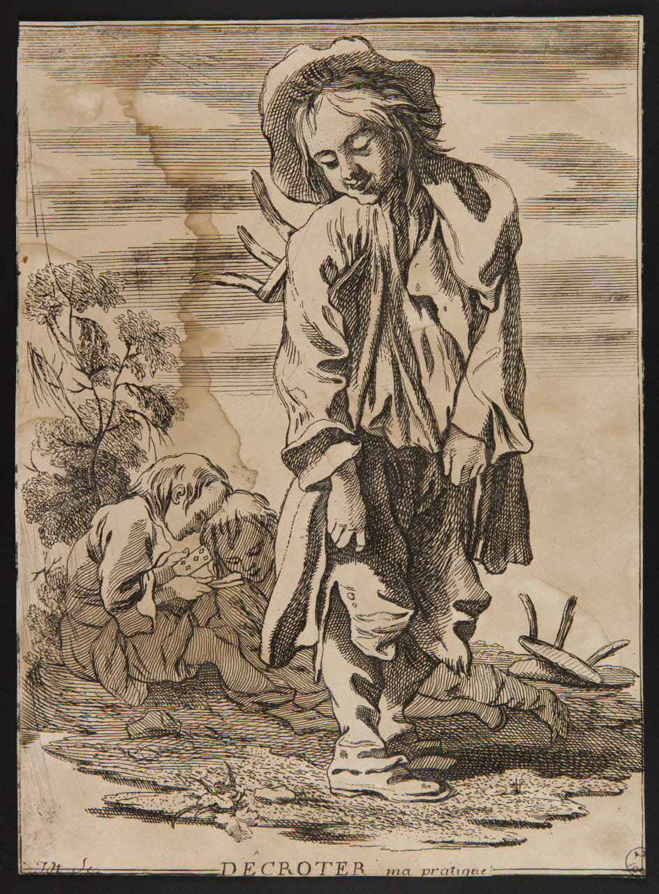 estampe DECROTER ma pratique 1950.9.67 Photo