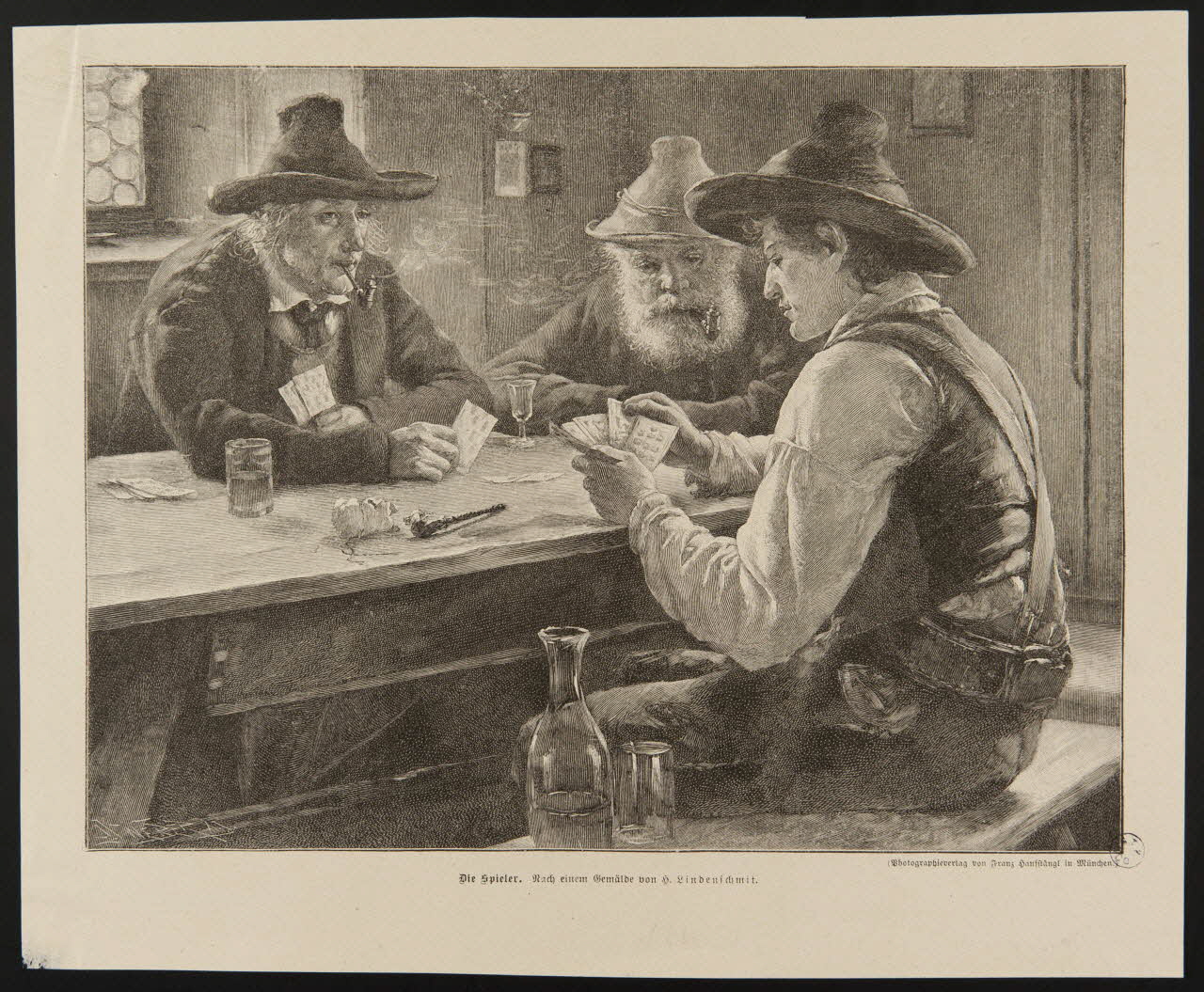 illustration Die Spieler 1950.9.75 Photo