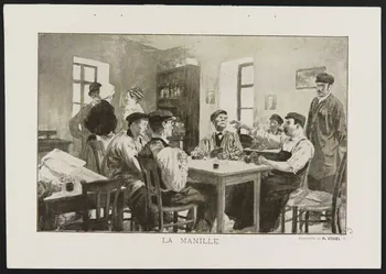 Vogel H. ; Le Petit Parisien illustration LA MANILLE 1907 1950.9.82 Photo